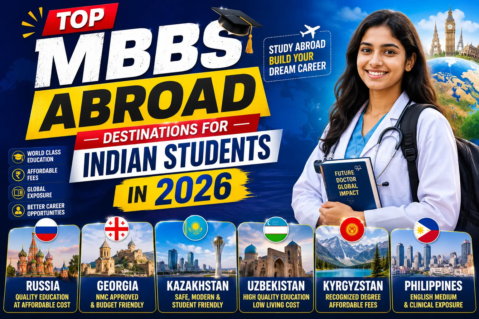 Top MBBS Abroad Destinations for Indian Students in 2026